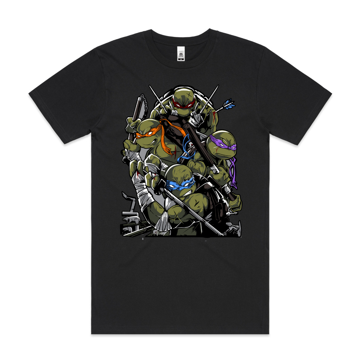 Teenage Mutant Ninja Turtles Ver6 T-shirt Cartoon Tee