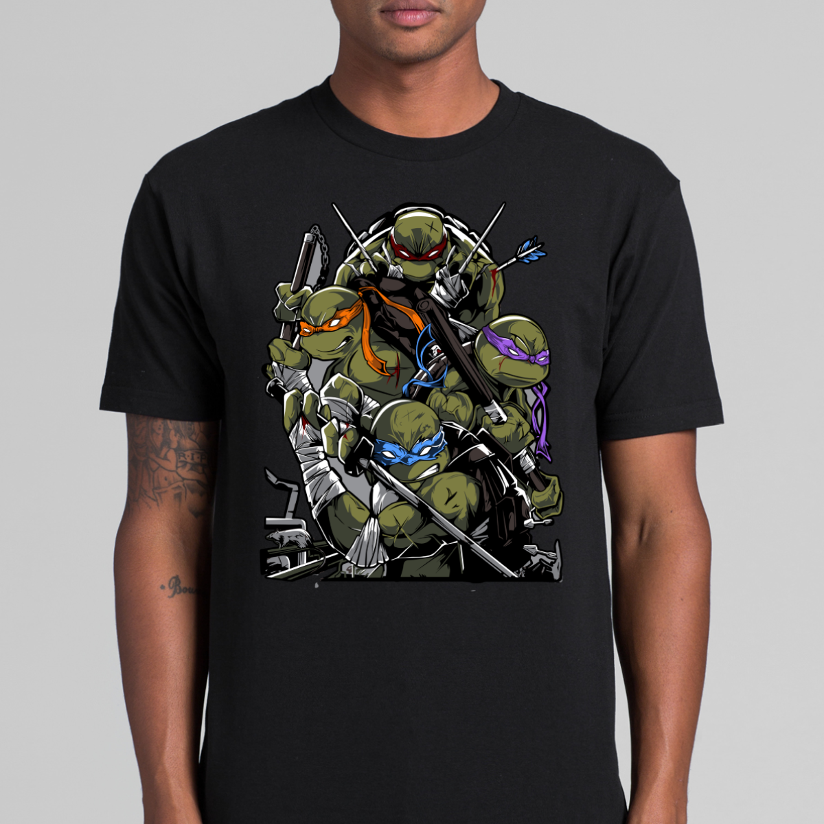 Teenage Mutant Ninja Turtles Ver6 T-shirt Cartoon Tee