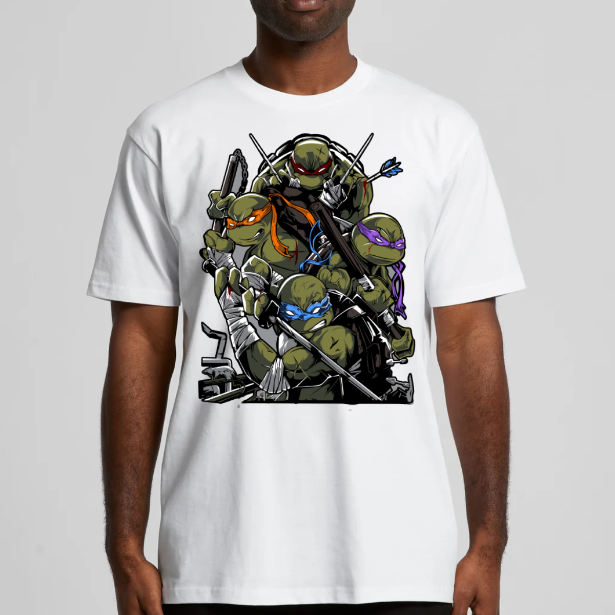 Teenage Mutant Ninja Turtles Ver6 T-shirt Cartoon Tee