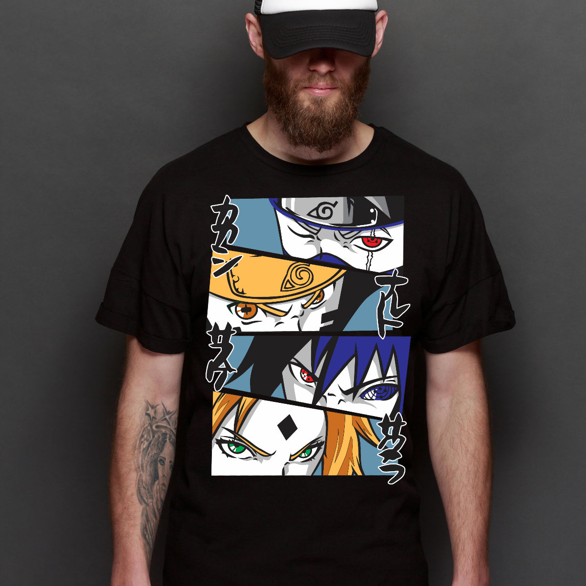 Naruto V20 T-shirt Japanese anime Tee