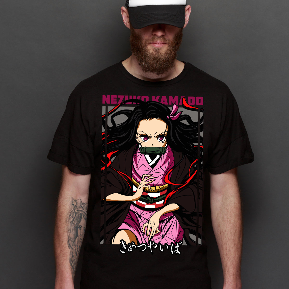 Demon Slayer Nezuko Kamado Ver11 T-shirt Japanese Anime Tee