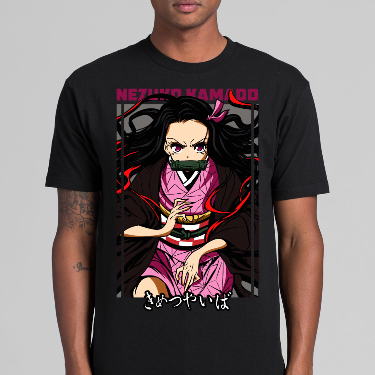 Demon Slayer Nezuko Kamado Ver11 T-shirt Japanese Anime Tee