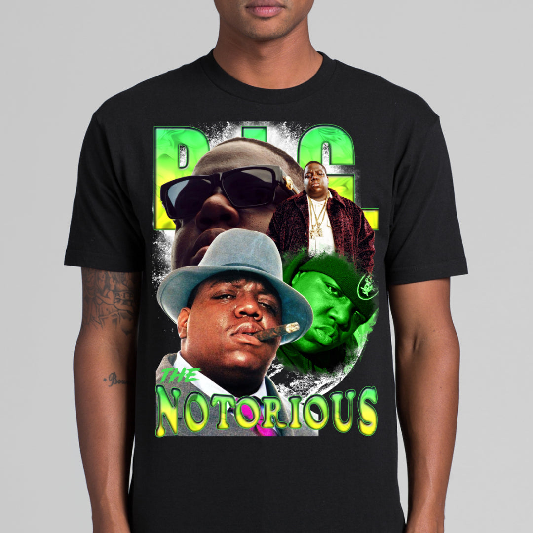 The Notorious BIG V2 T-Shirt Rapper Family Fan Hip Hop Culture