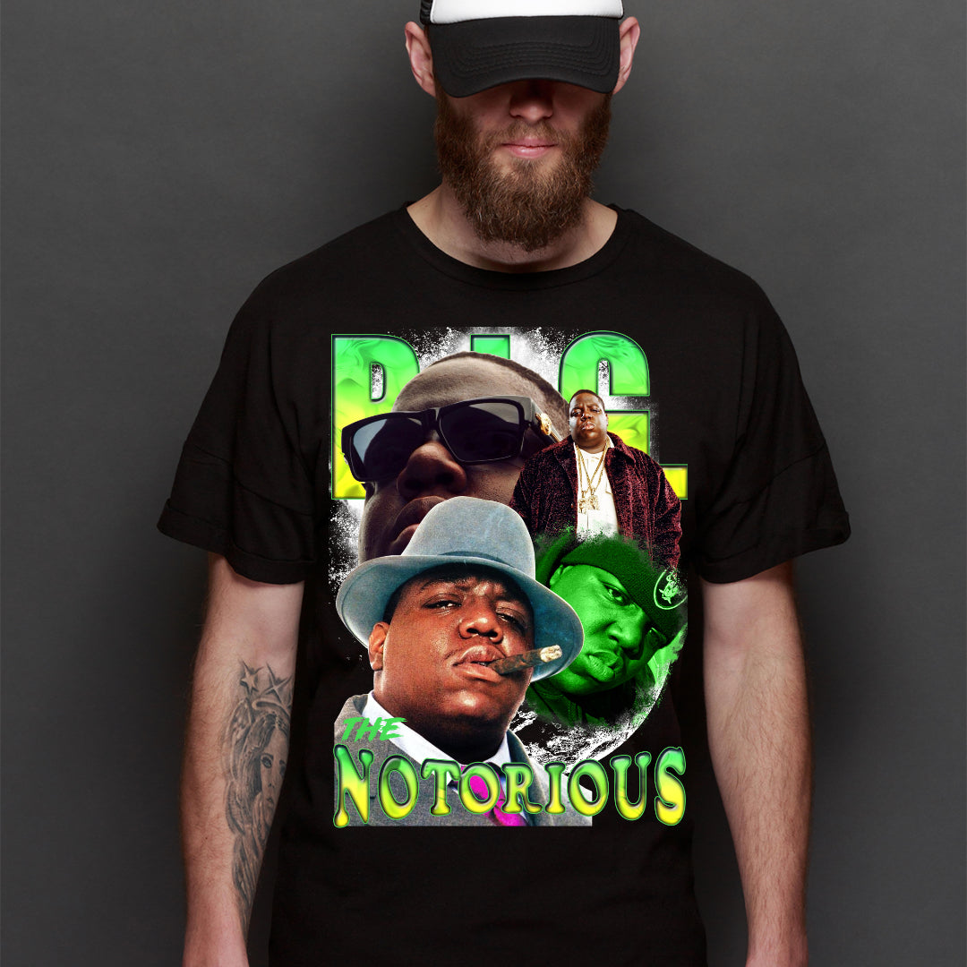 The Notorious BIG V2 T-Shirt Rapper Family Fan Hip Hop Culture