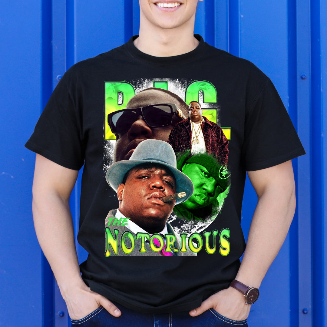 The Notorious BIG V2 T-Shirt Rapper Family Fan Hip Hop Culture