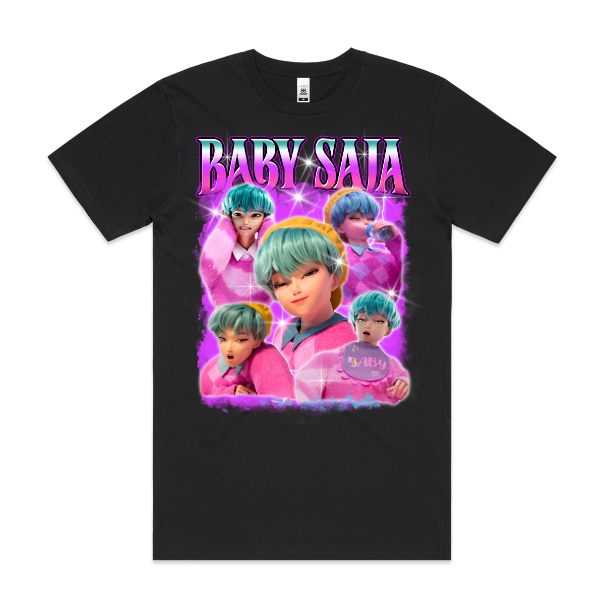 K-pop Demon Hunters Baby Saja V2 T-shirt Animation Movie Tee