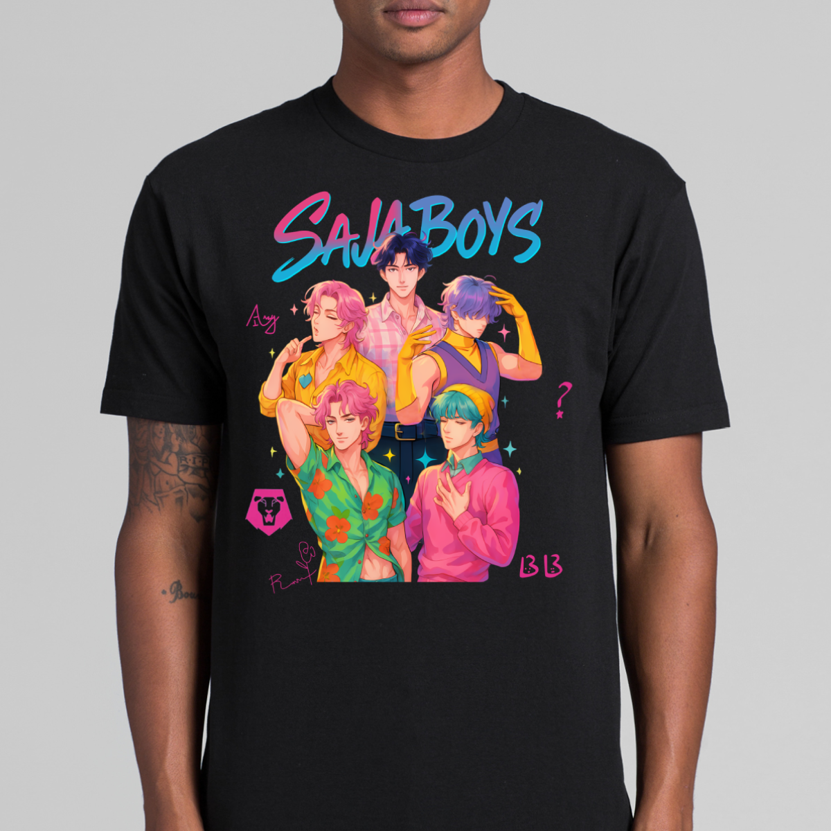 Saja Boys K-pop Demon Hunters V23 T-shirt Animation Movie Tee