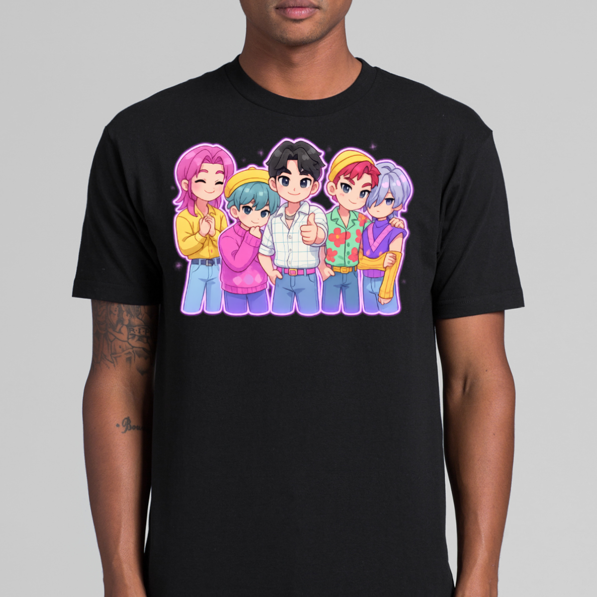 Saja Boys K-pop Demon Hunters V24 T-shirt Animation Movie Tee