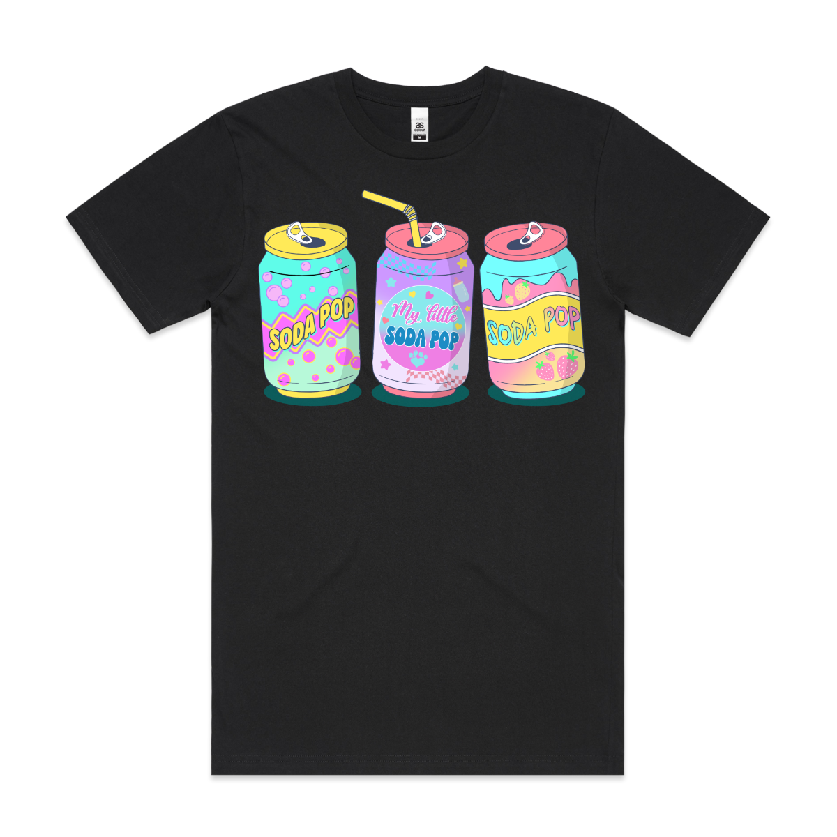 My Little Soda Pop V5 K-pop Demon Hunters T-shirt Animation Movie Tee