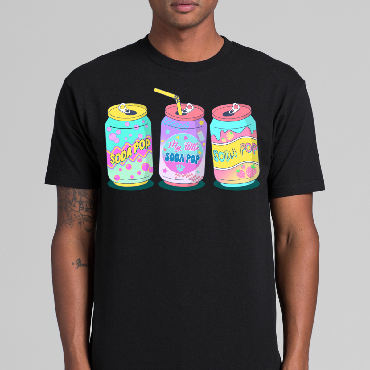 My Little Soda Pop V5 K-pop Demon Hunters T-shirt Animation Movie Tee