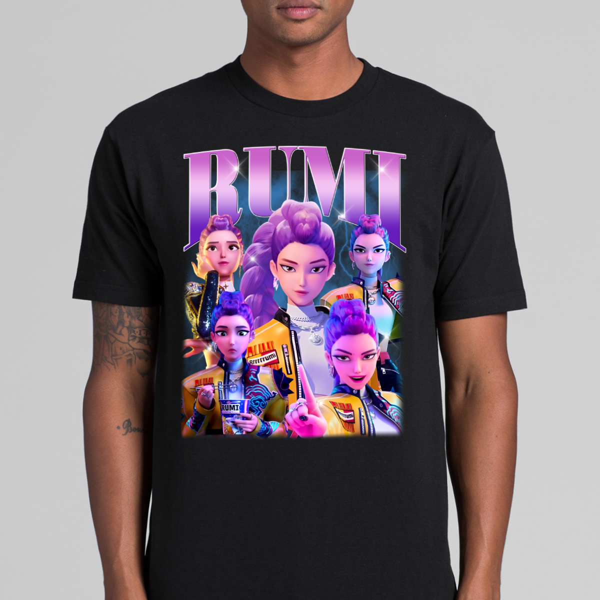 K-pop Demon Hunters Rumi V4 T-shirt Animation Movie Tee