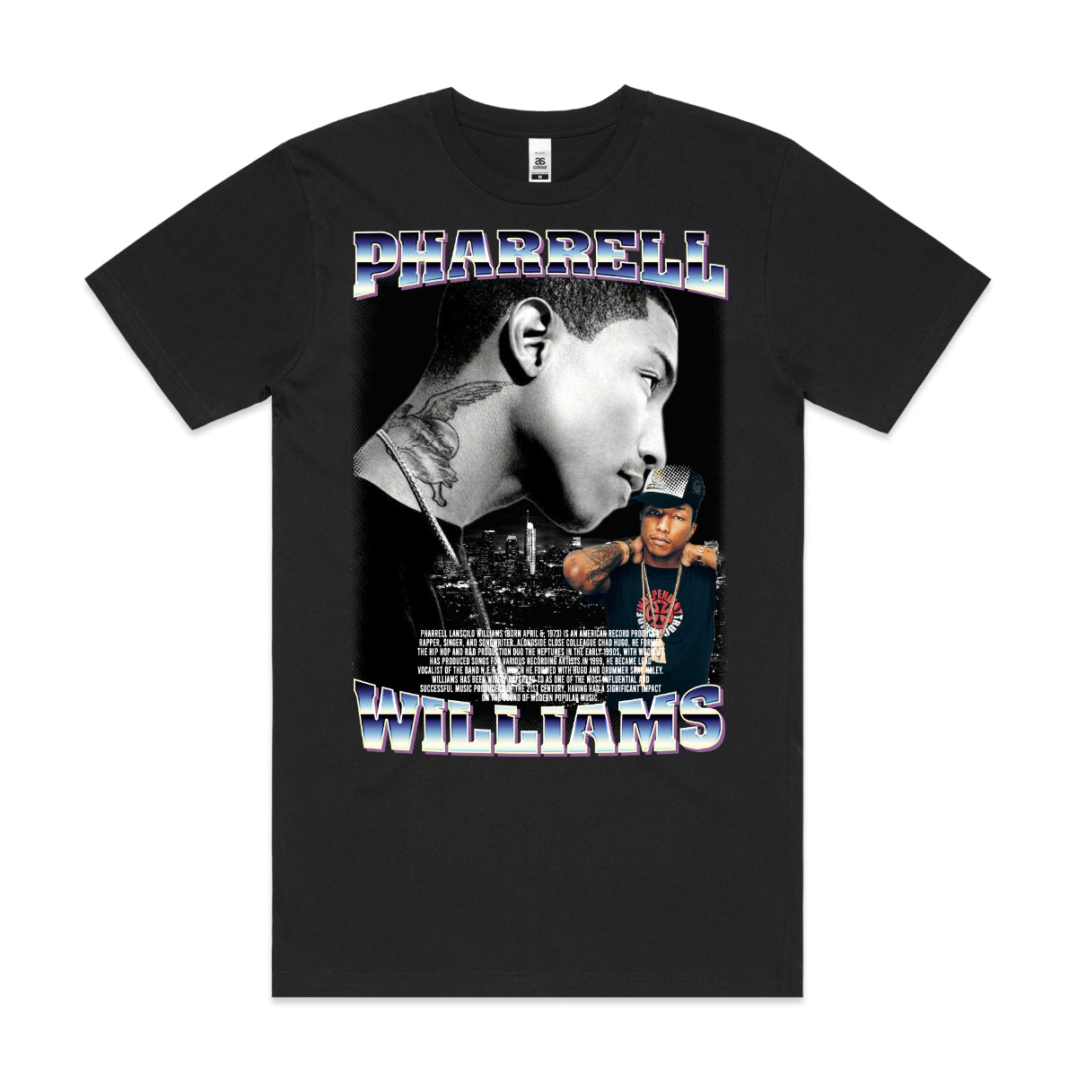 Pharrell Williams T-Shirt Rapper Family Fan Hip Hop Culture