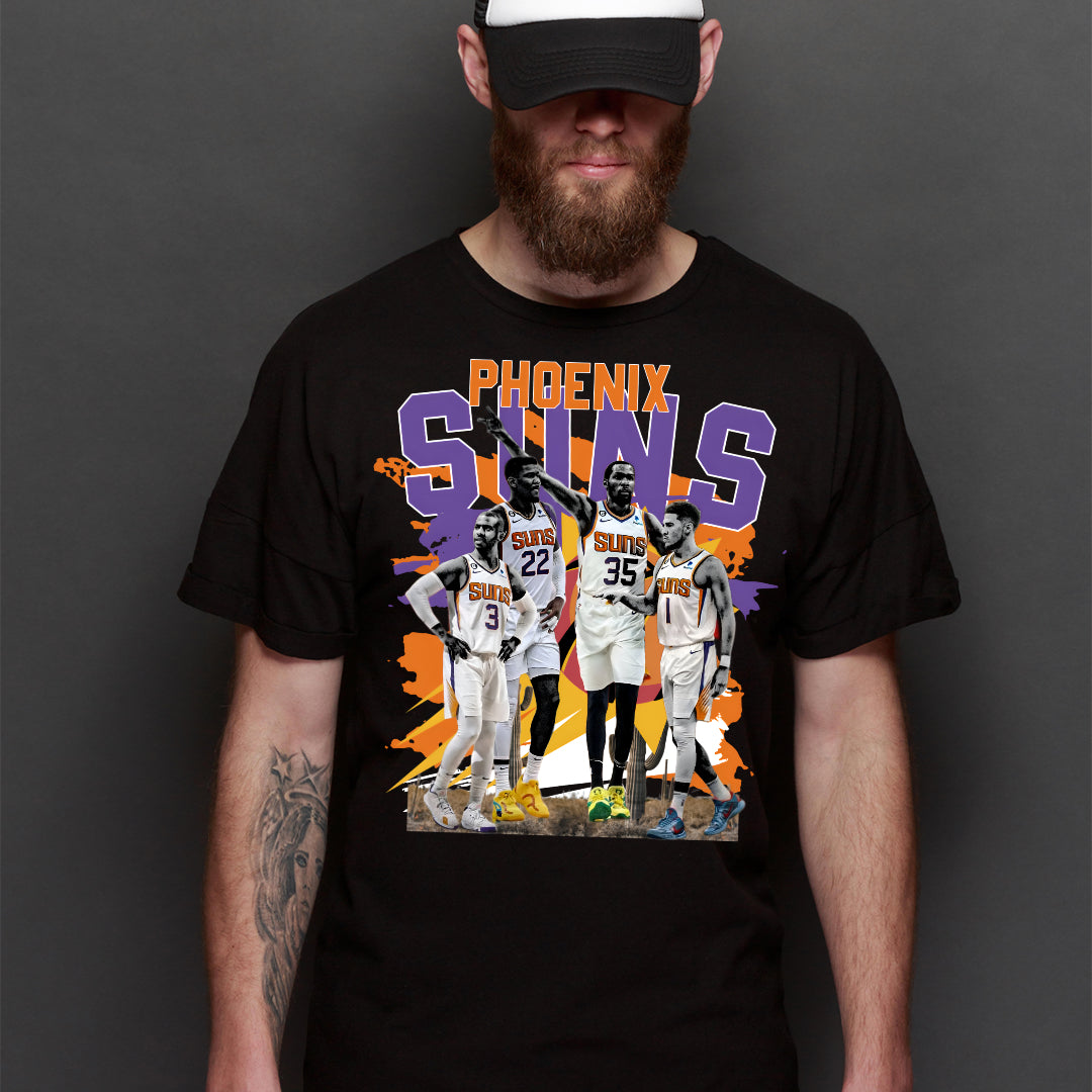Phoenix Suns NBA T-Shirt Sport Athlete Family Tee