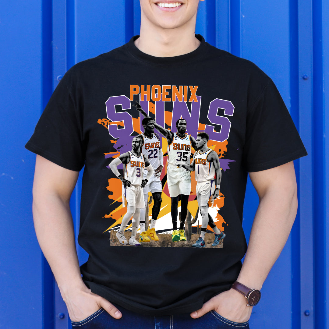 Phoenix Suns NBA T-Shirt Sport Athlete Family Tee