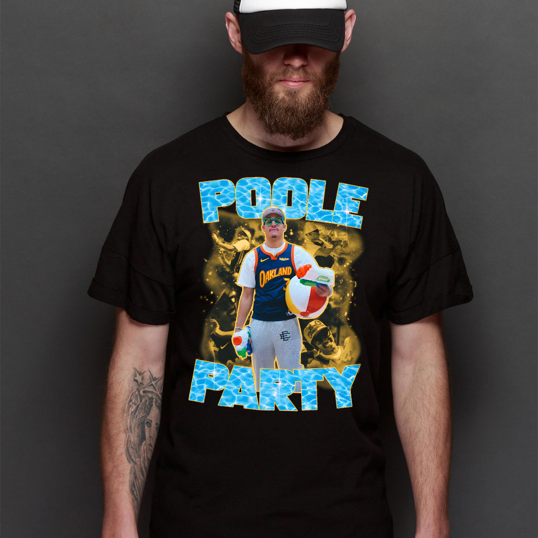 Jordan Poole V3 NBA T-Shirt Sport Athlete Family Tee