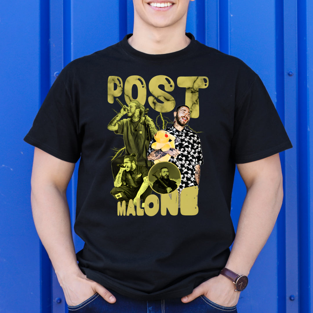 Post Malone V9 T-Shirt Rapper Family Fan Music Hip Hop Culture