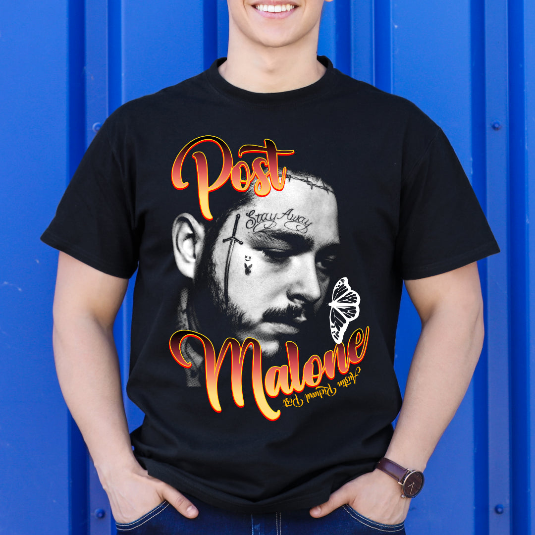 Post Malone V7 T-Shirt Rapper Family Fan Music Hip Hop Culture