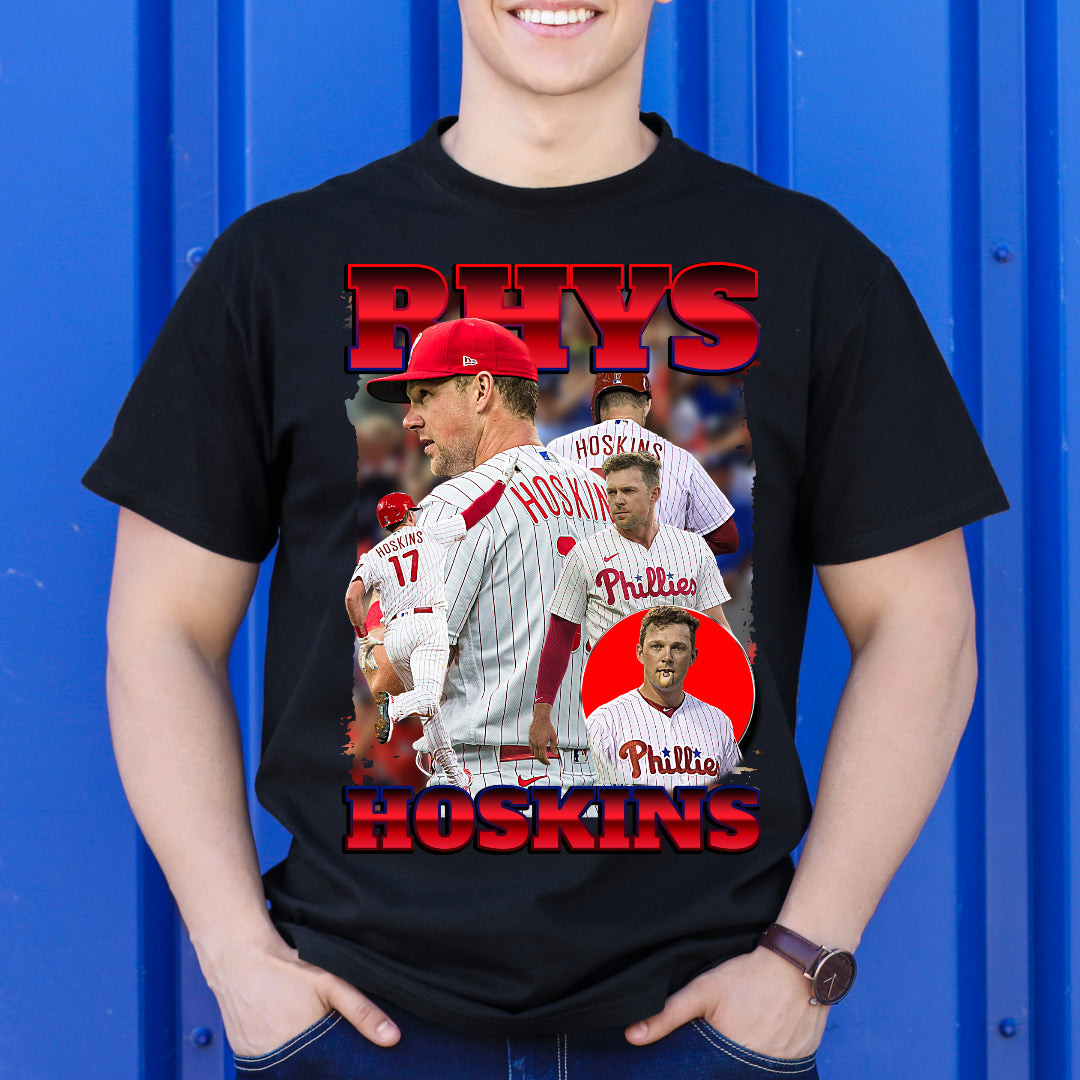 Rhys Hoskins MLB T-Shirt Sport Athlete Family Tee Baseball