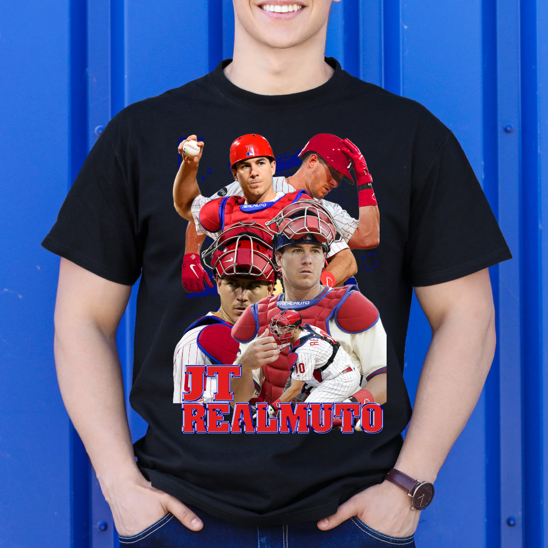 J. T. Realmuto MLB T-Shirt Sport Athlete Family Tee Baseball