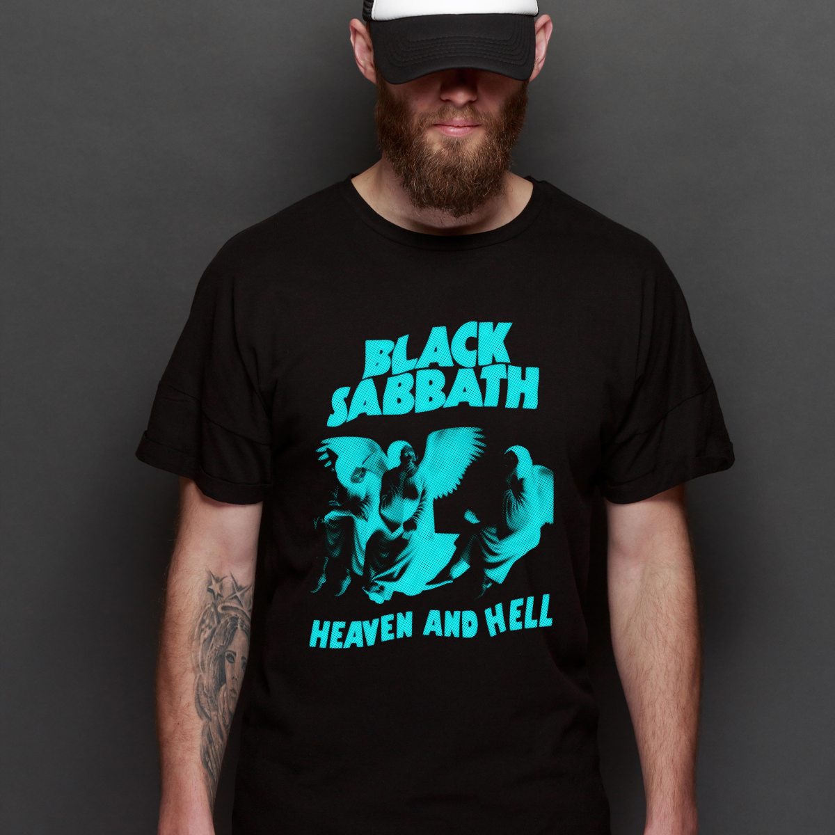 Black Sabbath V7 T-Shirt Band Family Tee Music Rock And Roll