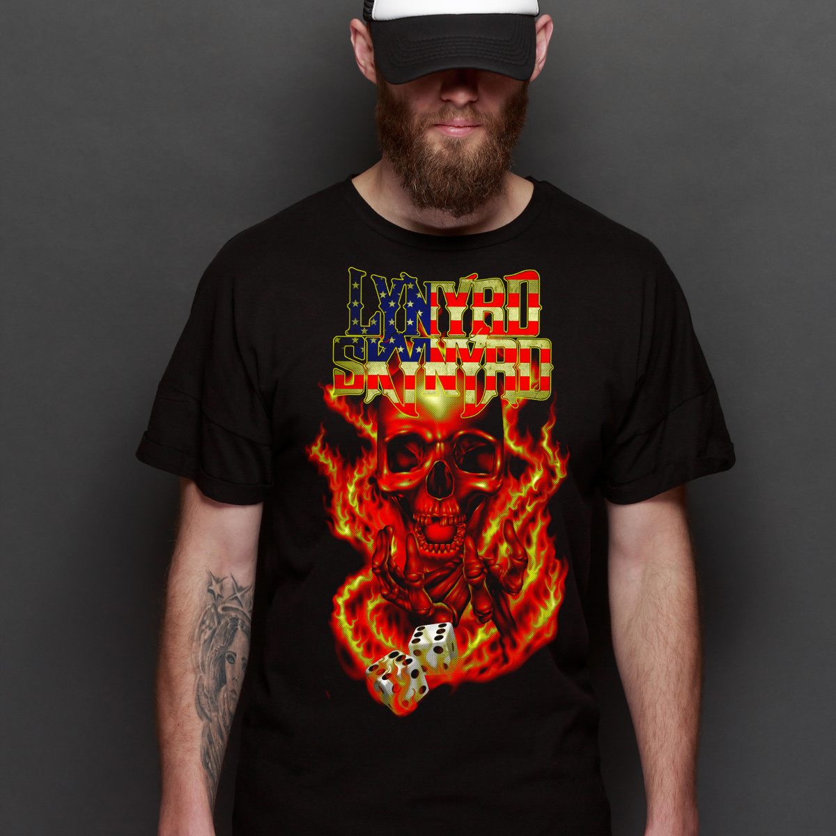 Lynyrd Skynyrd V3 T-shirt Artist Family Music Rock And Roll Tee