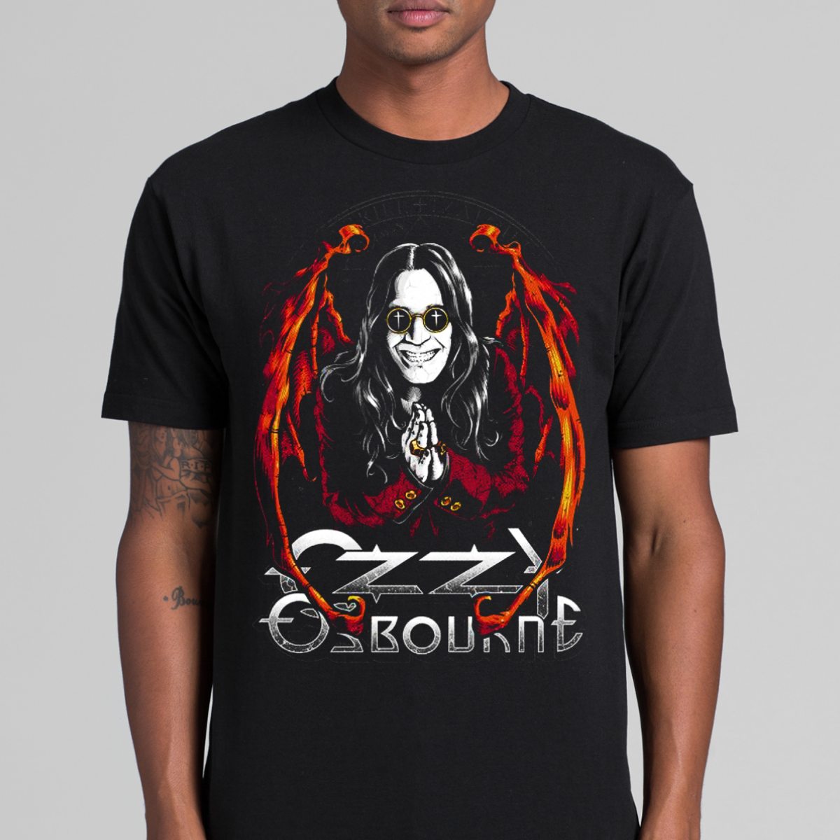 Ozzy Osbourne V3 T-Shirt Band Family Tee Music Heavy Metal