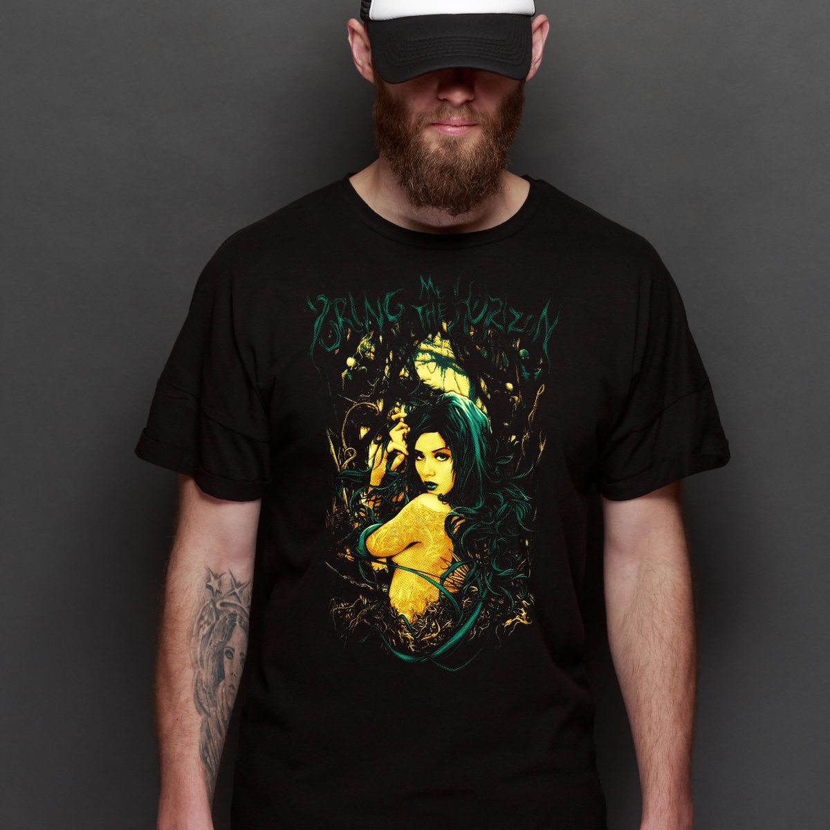 Bring Me the Horizon V2 T-Shirt Band Family Tee Music Rock And Roll