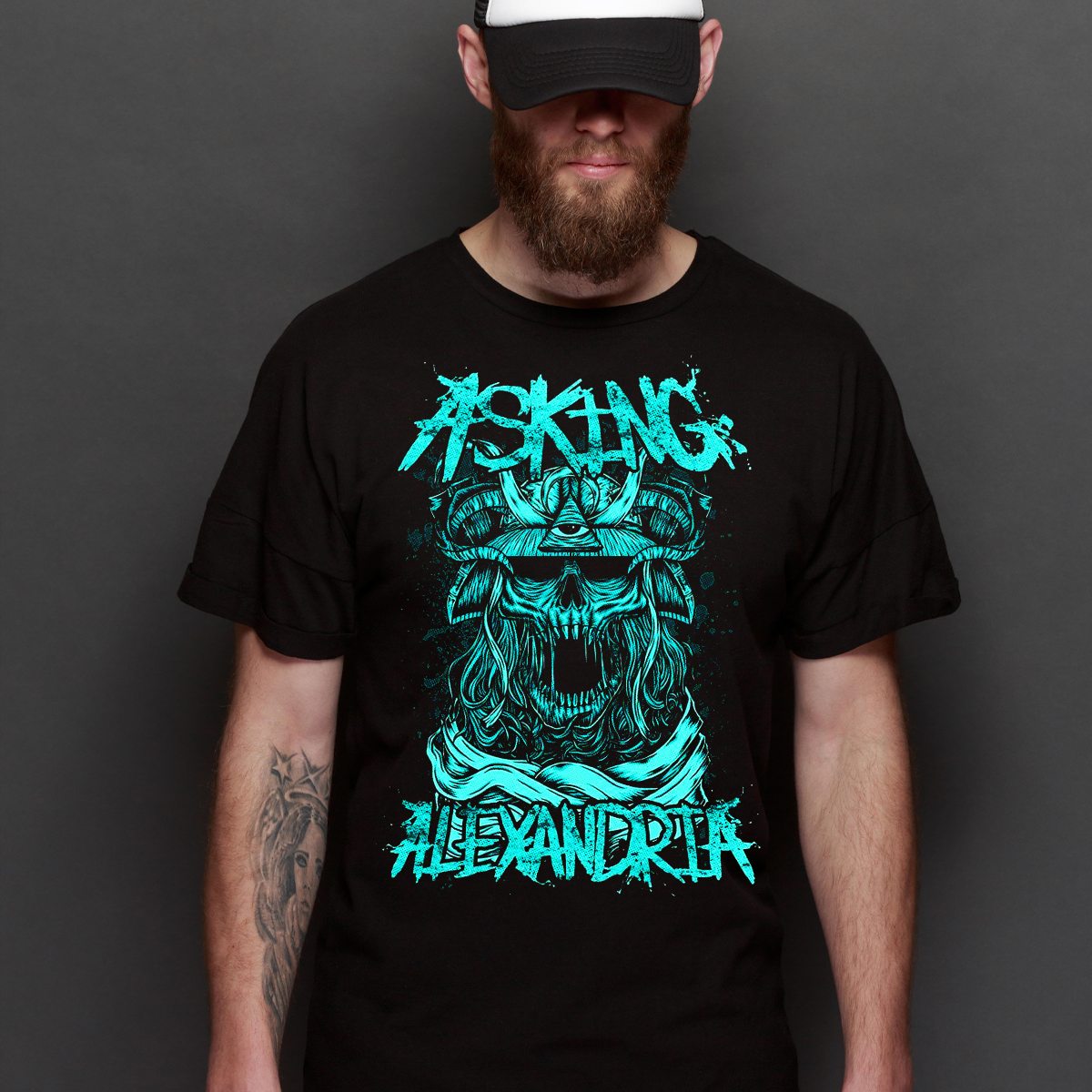 Asking Alexandria V3 T-Shirt Band Family Tee Music Rock and Roll