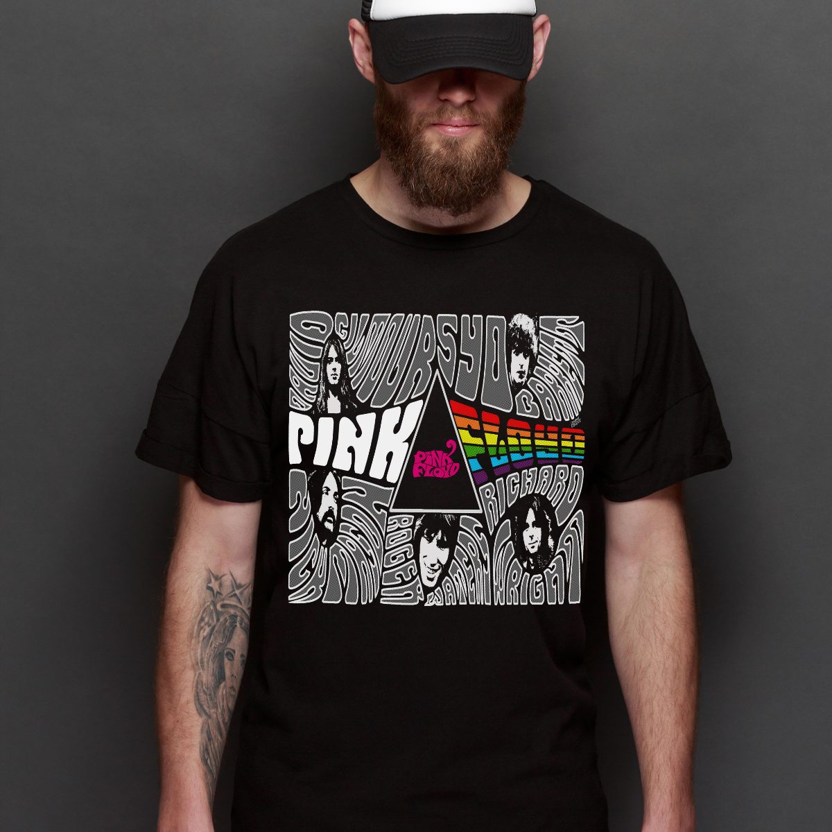 Pink Floyd V6 T-Shirt Band Family Tee Music Rock And Roll