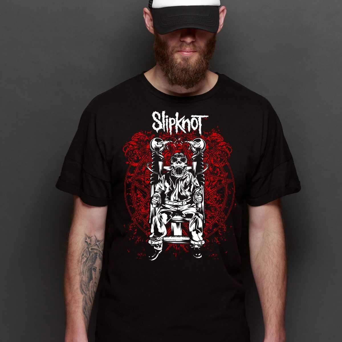Slipknot V15 T-Shirt Band Family Tee Music Heavy Metal