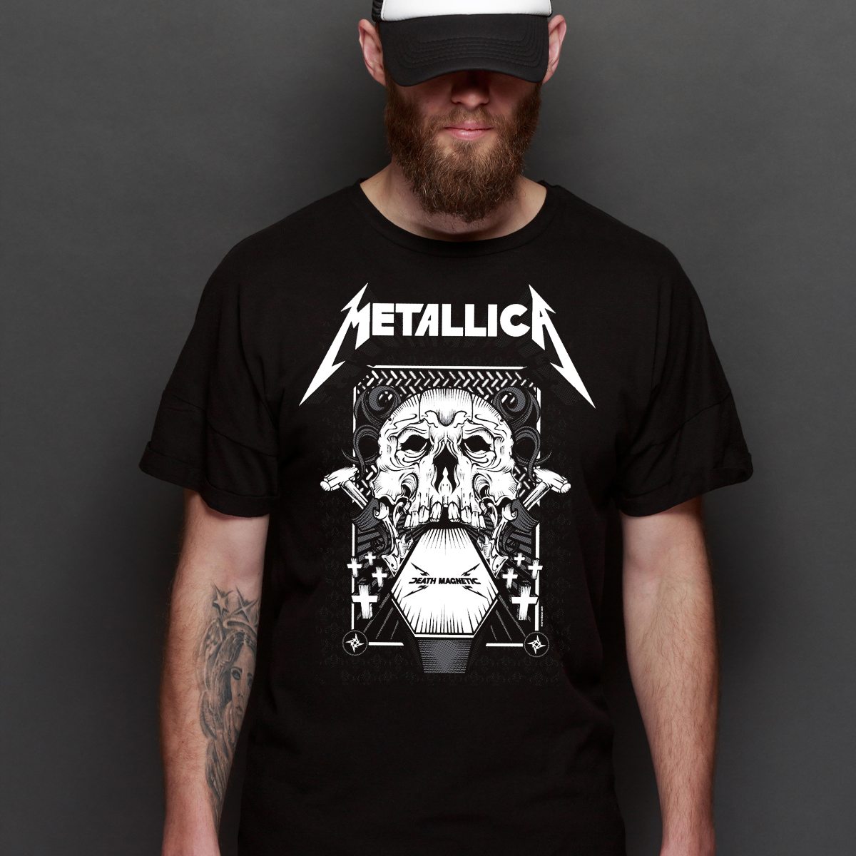Metallica V56 T-Shirt Band Family Tee Music Heavy Metal