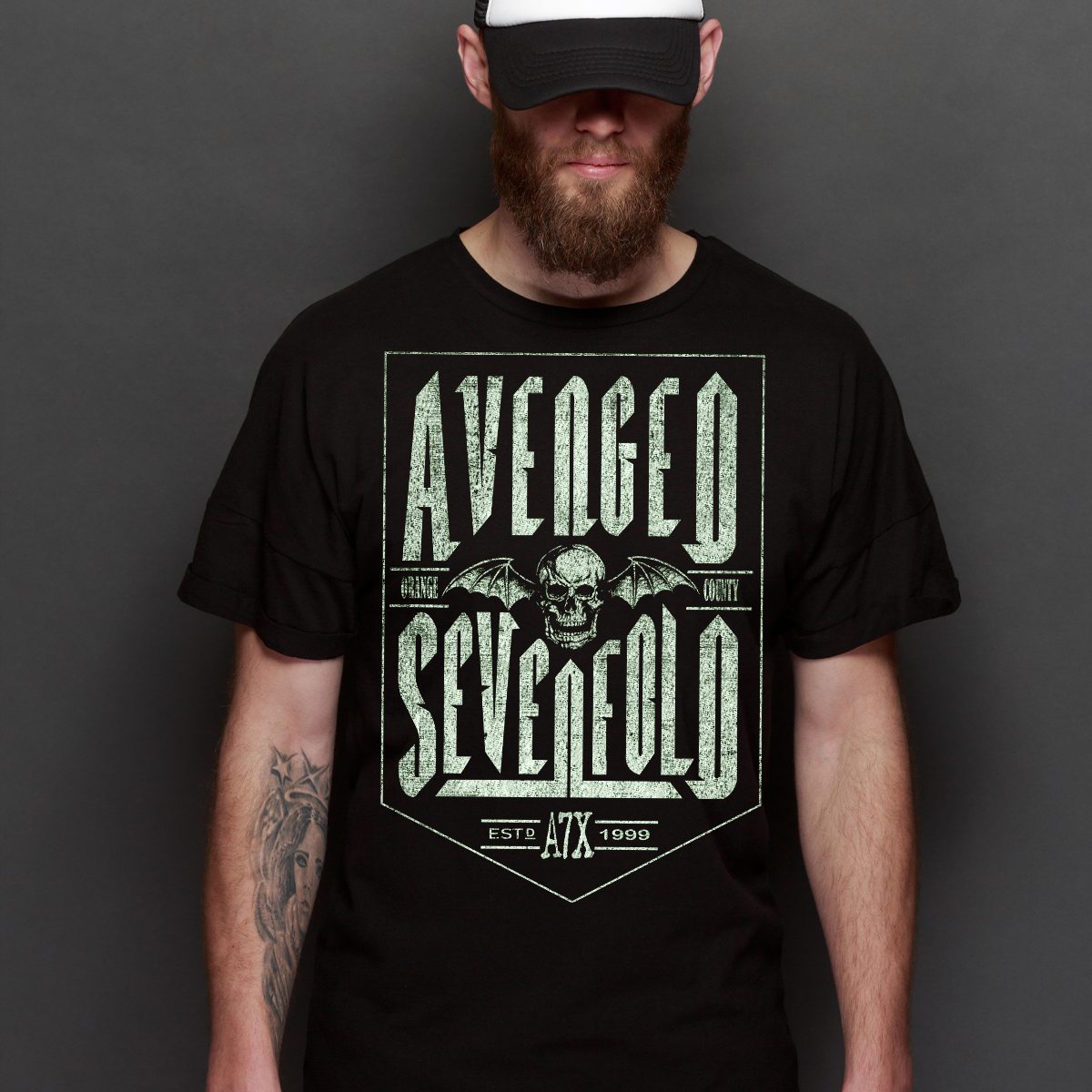 Avenged Sevenfold V20 T-Shirt Band Family Tee Music Heavy Metal