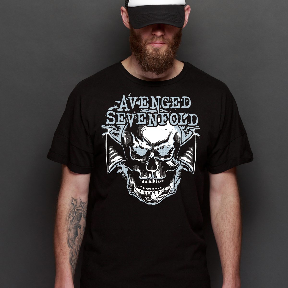 Avenged Sevenfold V21 T-Shirt Band Family Tee Music Heavy Metal