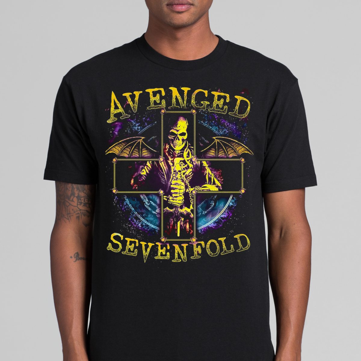 Avenged Sevenfold V11 T-Shirt Band Family Tee Music Heavy Metal