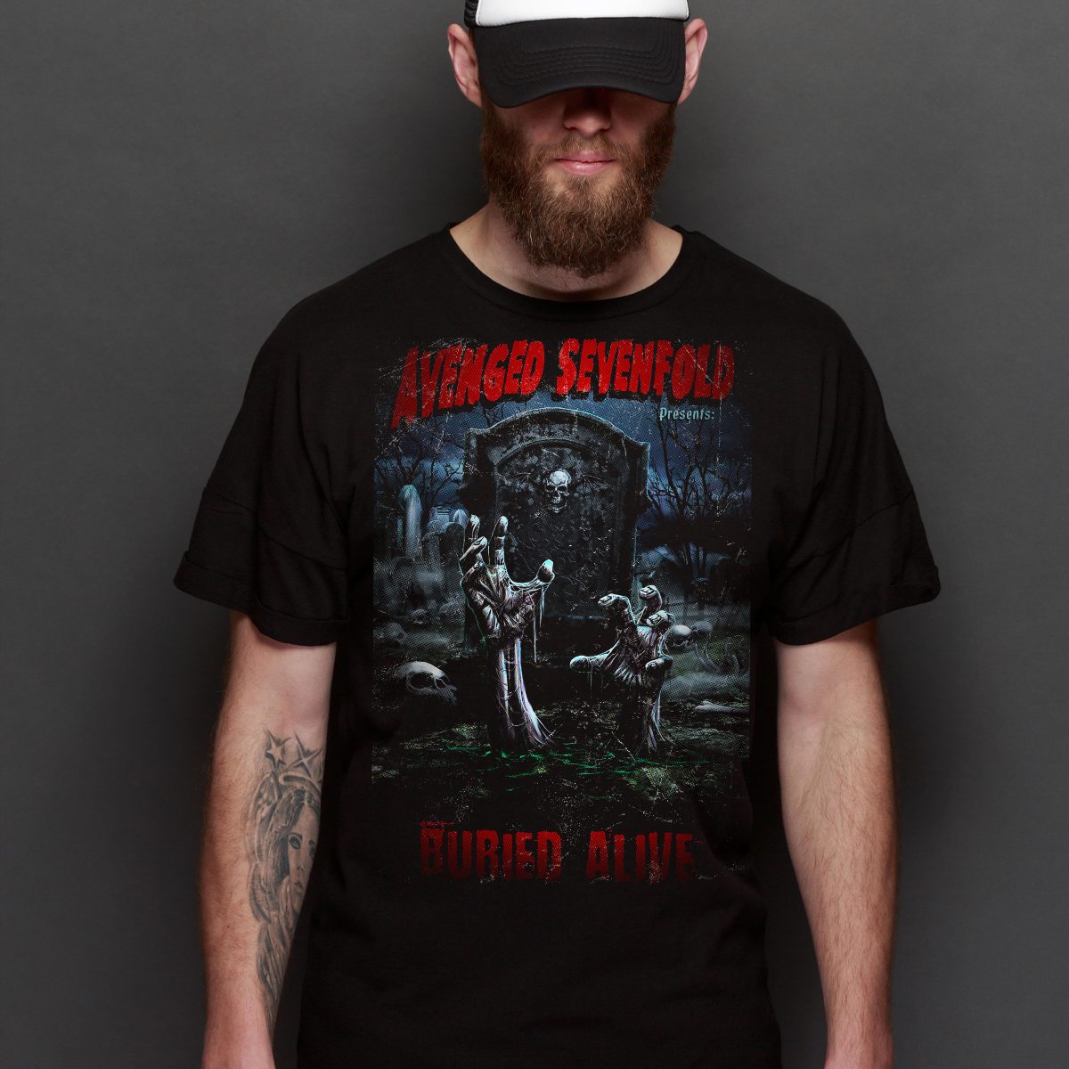 Avenged Sevenfold V13 T-Shirt Band Family Tee Music Heavy Metal