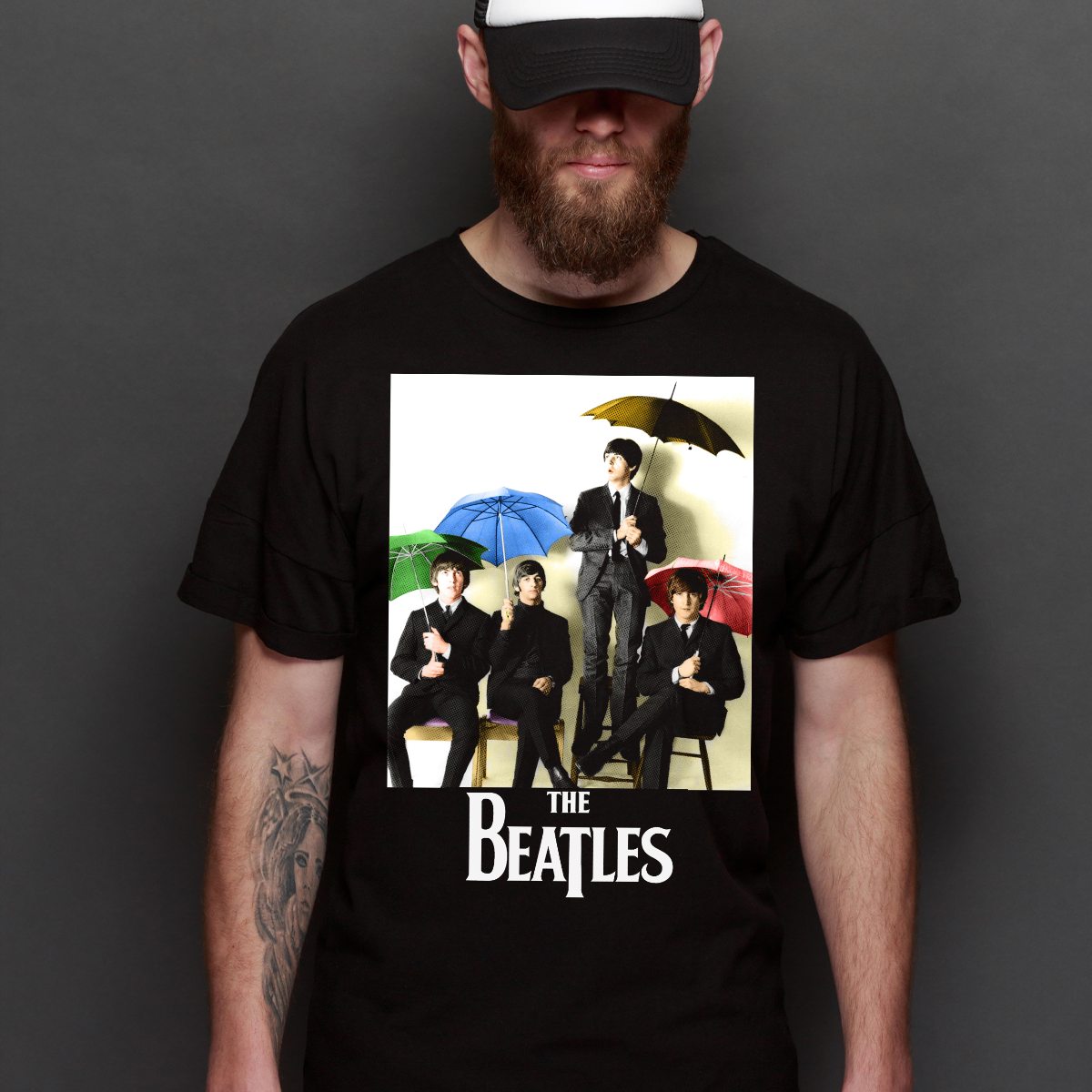 The Beatles V10 T-shirt Band Family Tee Music Rock And Roll