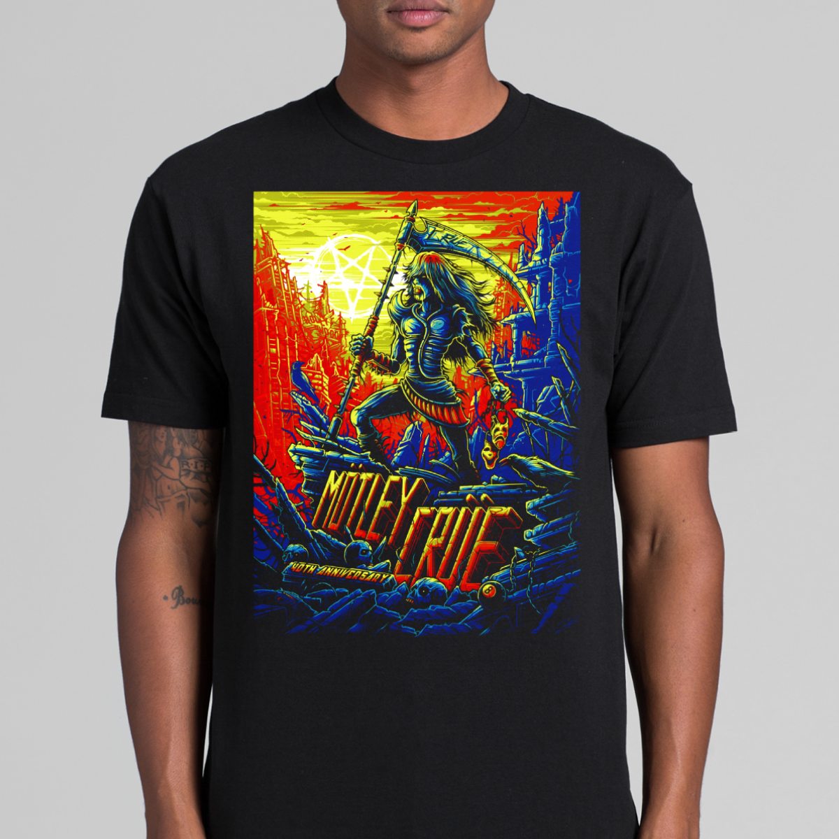 Mötley Crüe T-Shirt Band Family Tee Music Heavy Metal