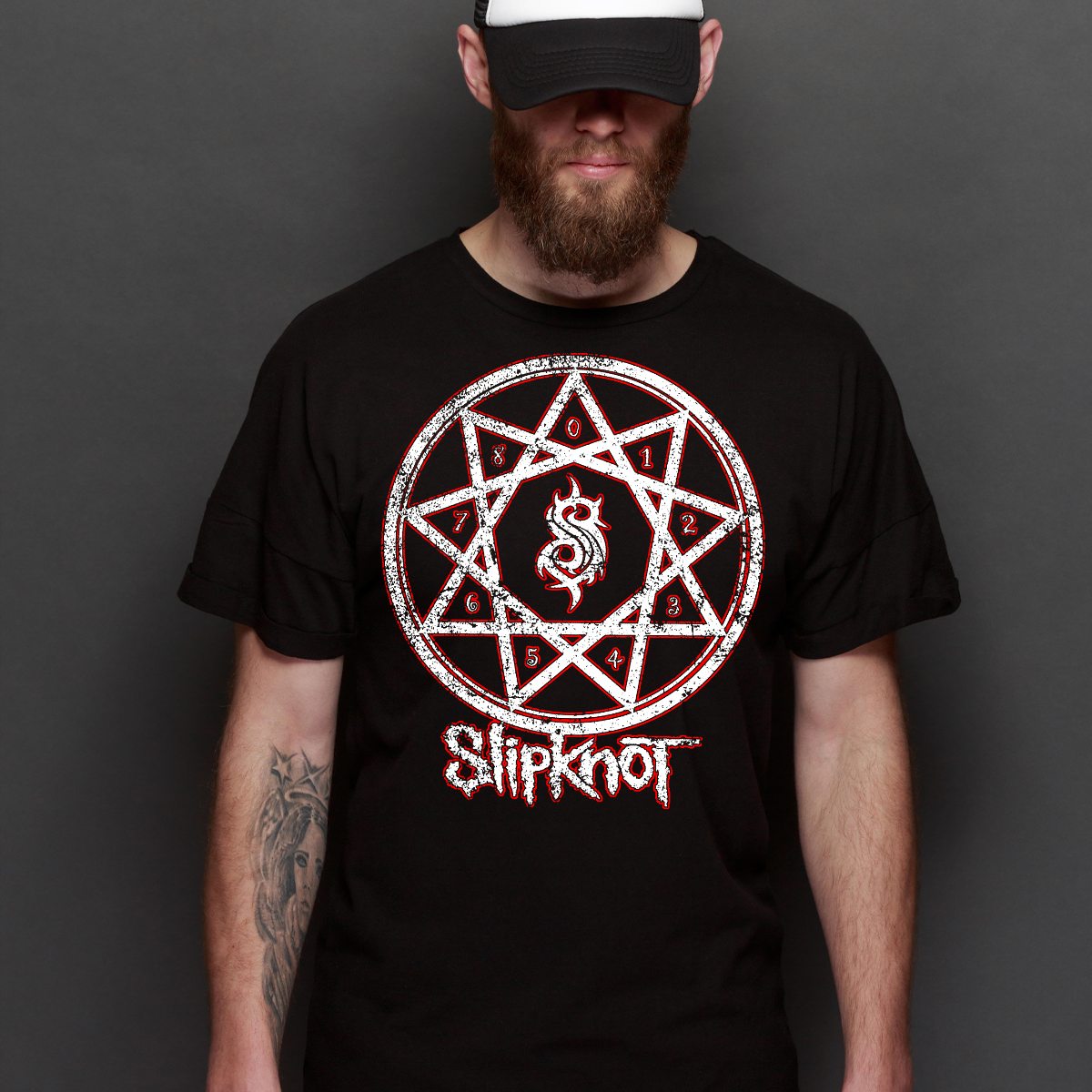 Slipknot V17 T-Shirt Band Family Tee Music Heavy Metal