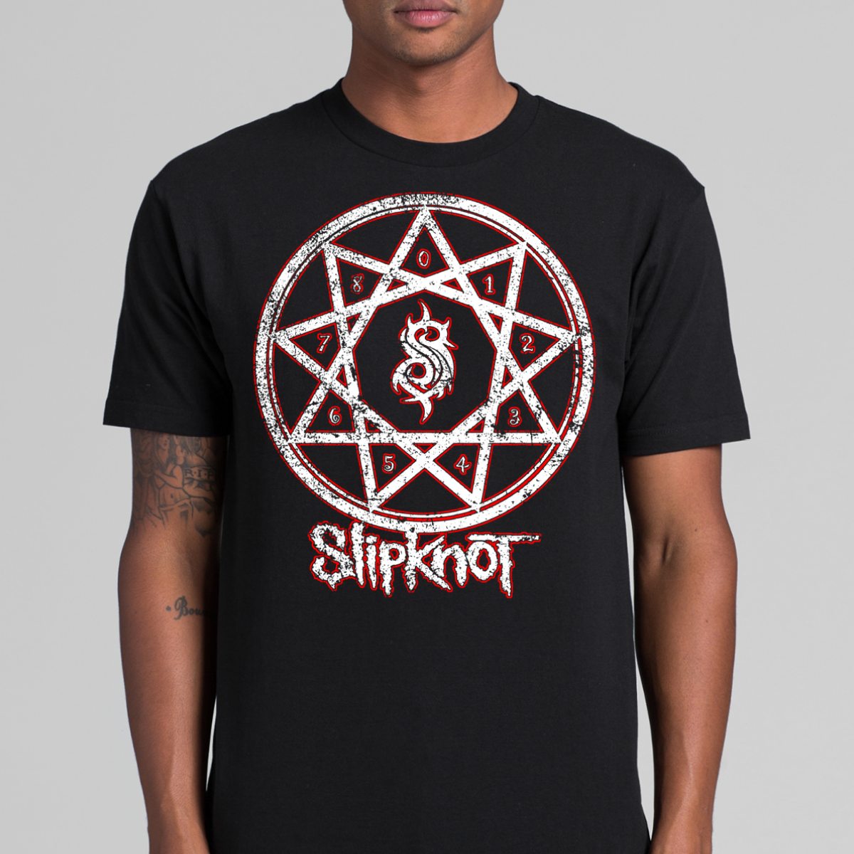 Slipknot V17 T-Shirt Band Family Tee Music Heavy Metal