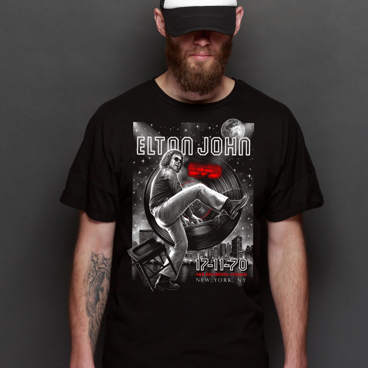 Elton John T-Shirt Artist Family Fan Music Pop Culture