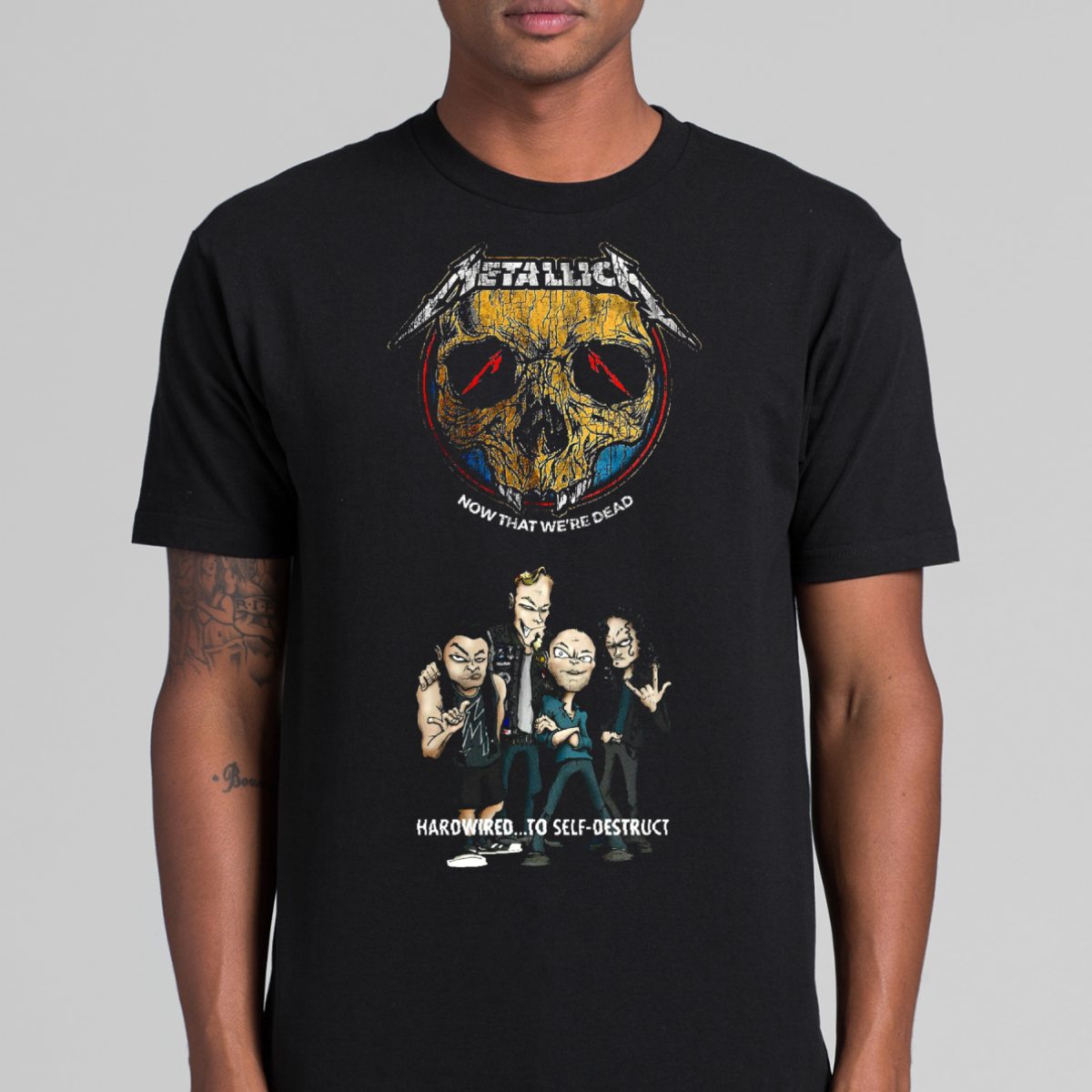 Metallica V61 T-Shirt Band Family Tee Music Heavy Metal