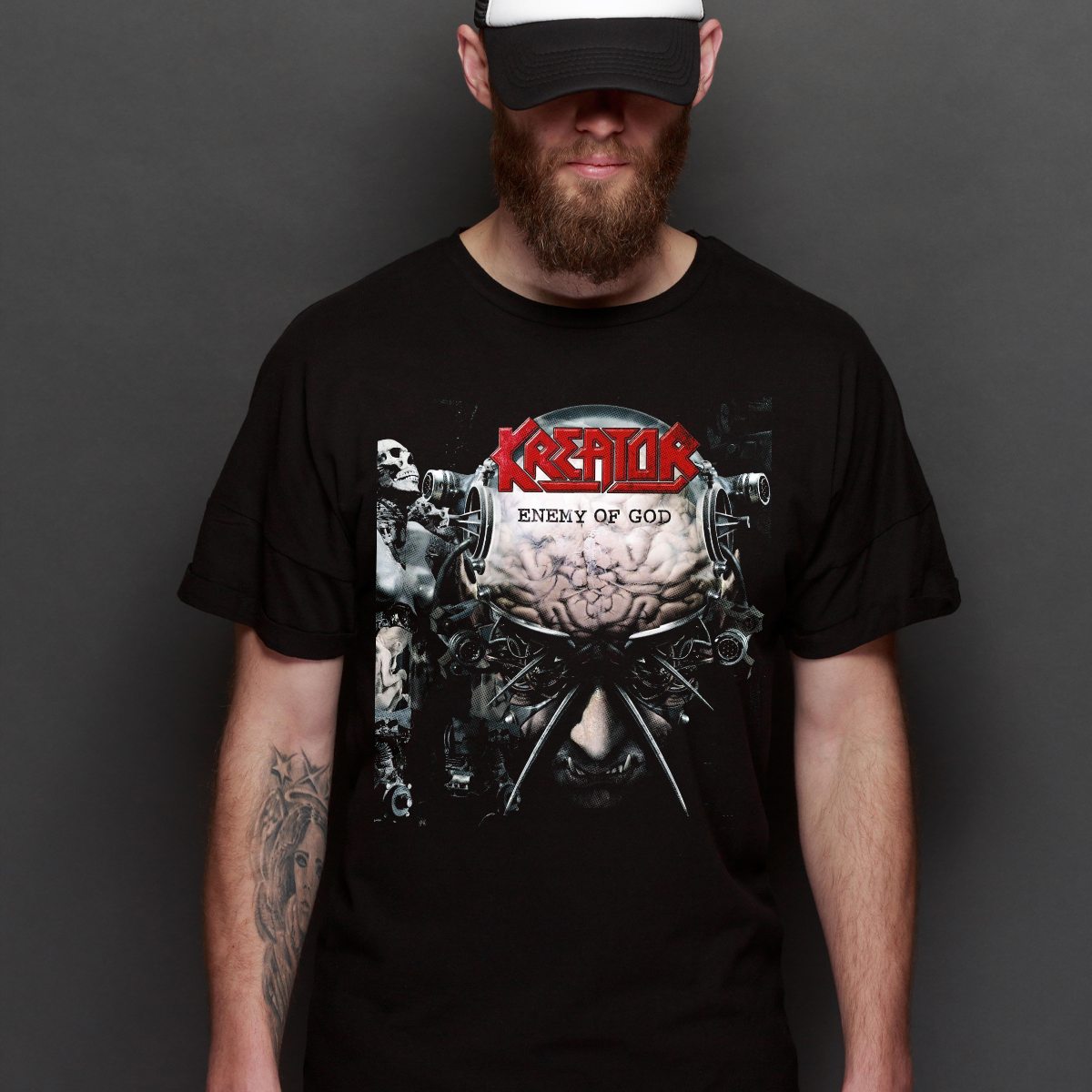 Kreator V8 T-Shirt Band Family Tee Music Heavy Metal