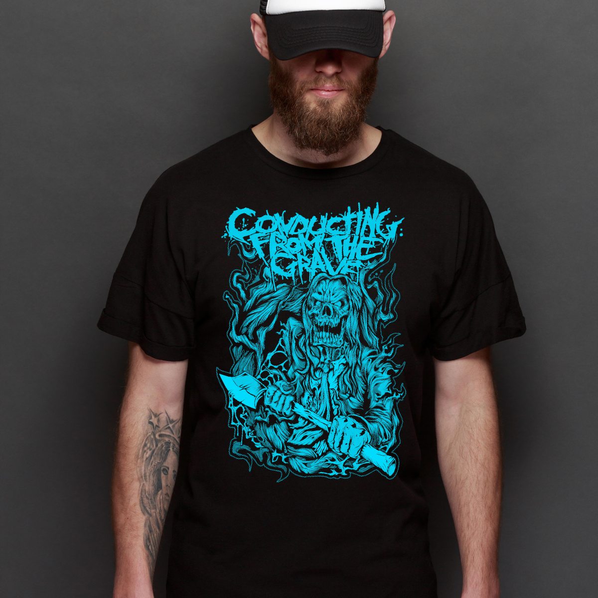 Conducting from the Grave T-Shirt Band Family Tee Music Heavy Metal