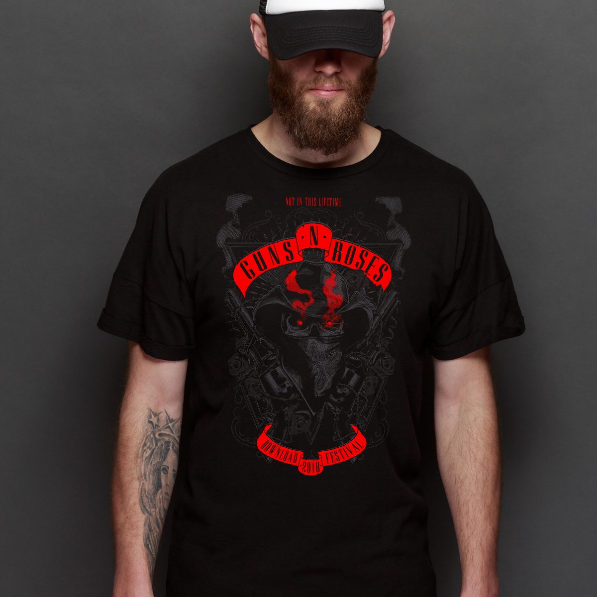 Guns N' Roses V22 T-Shirt Band Family Tee Music Rock And Roll