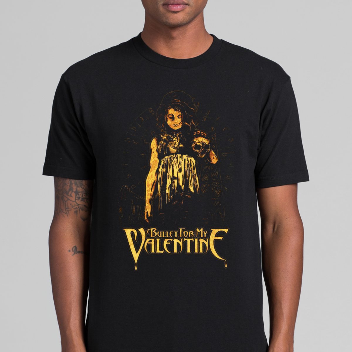 Bullet For My Valentine V2 T-Shirt Band Family Tee Music Heavy Metal