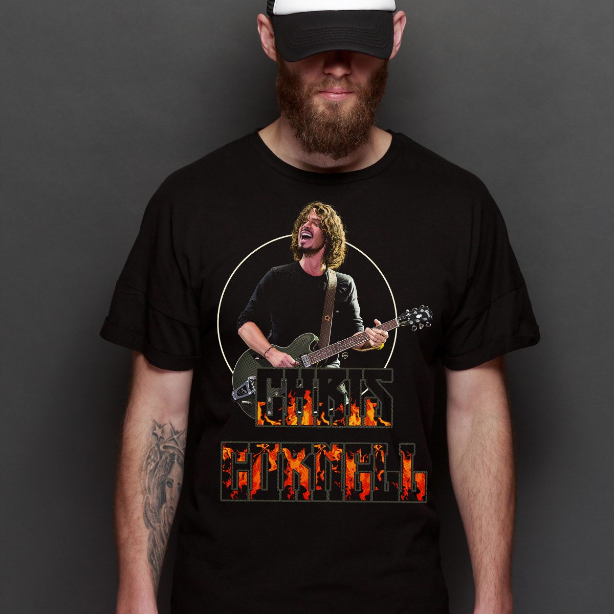 Chris Cornell V2 T-shirt Band Family Tee Music Rock And Roll