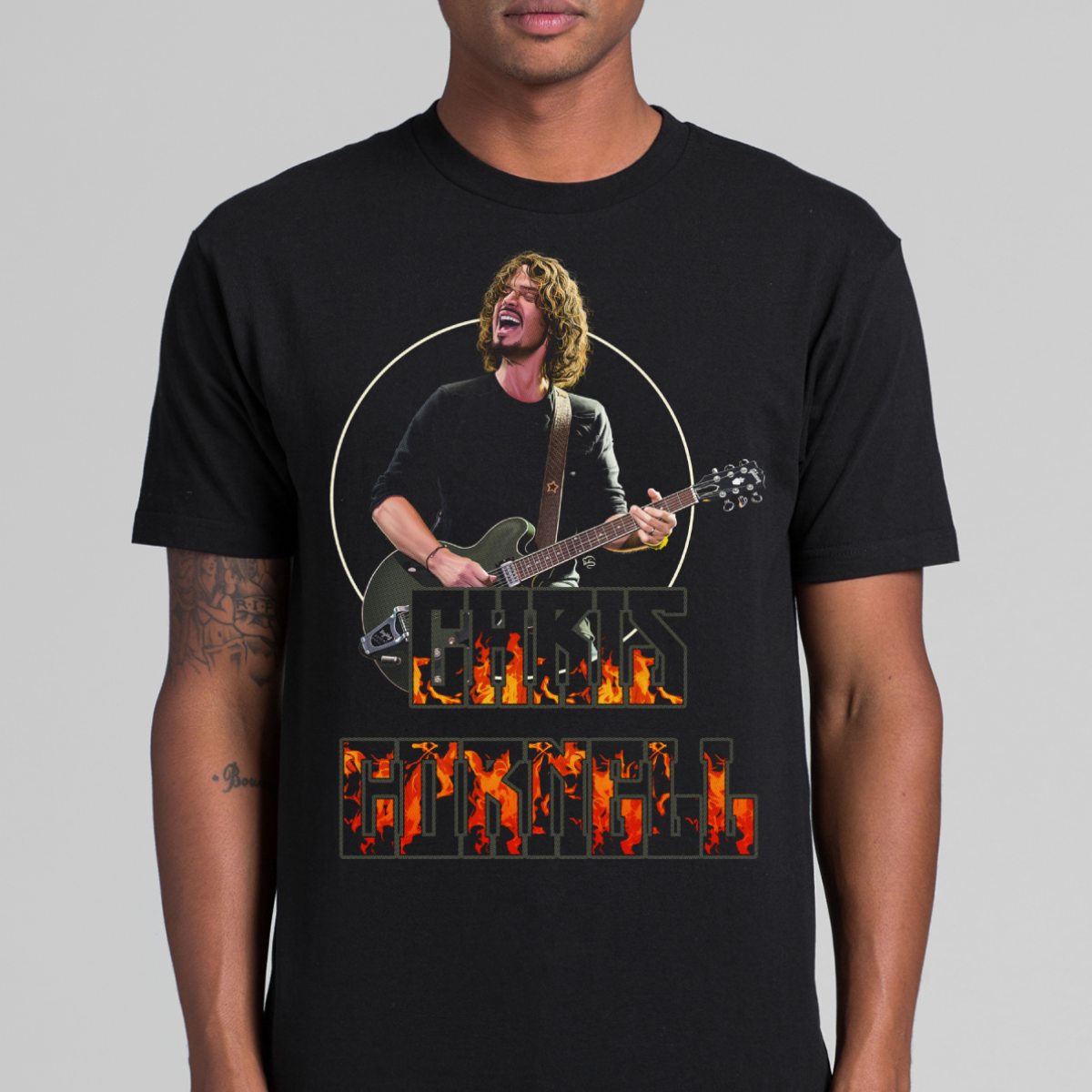 Chris Cornell V2 T-shirt Band Family Tee Music Rock And Roll