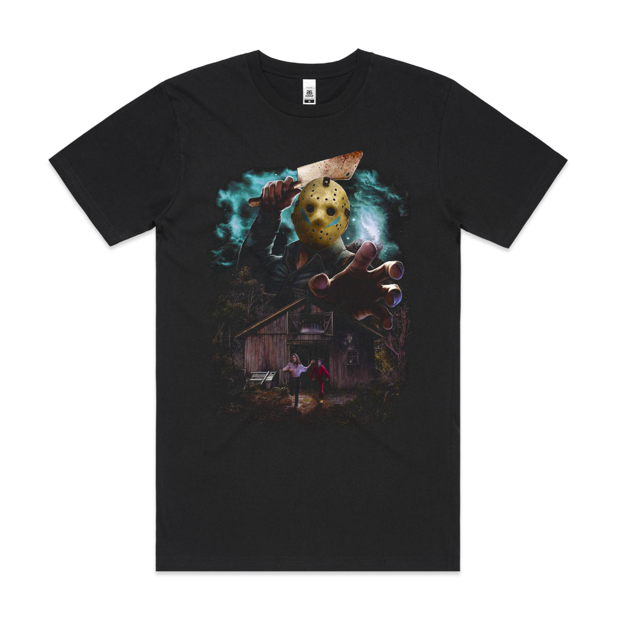 Friday The 13th Jason V2 Horror Movie T-Shirt Tee