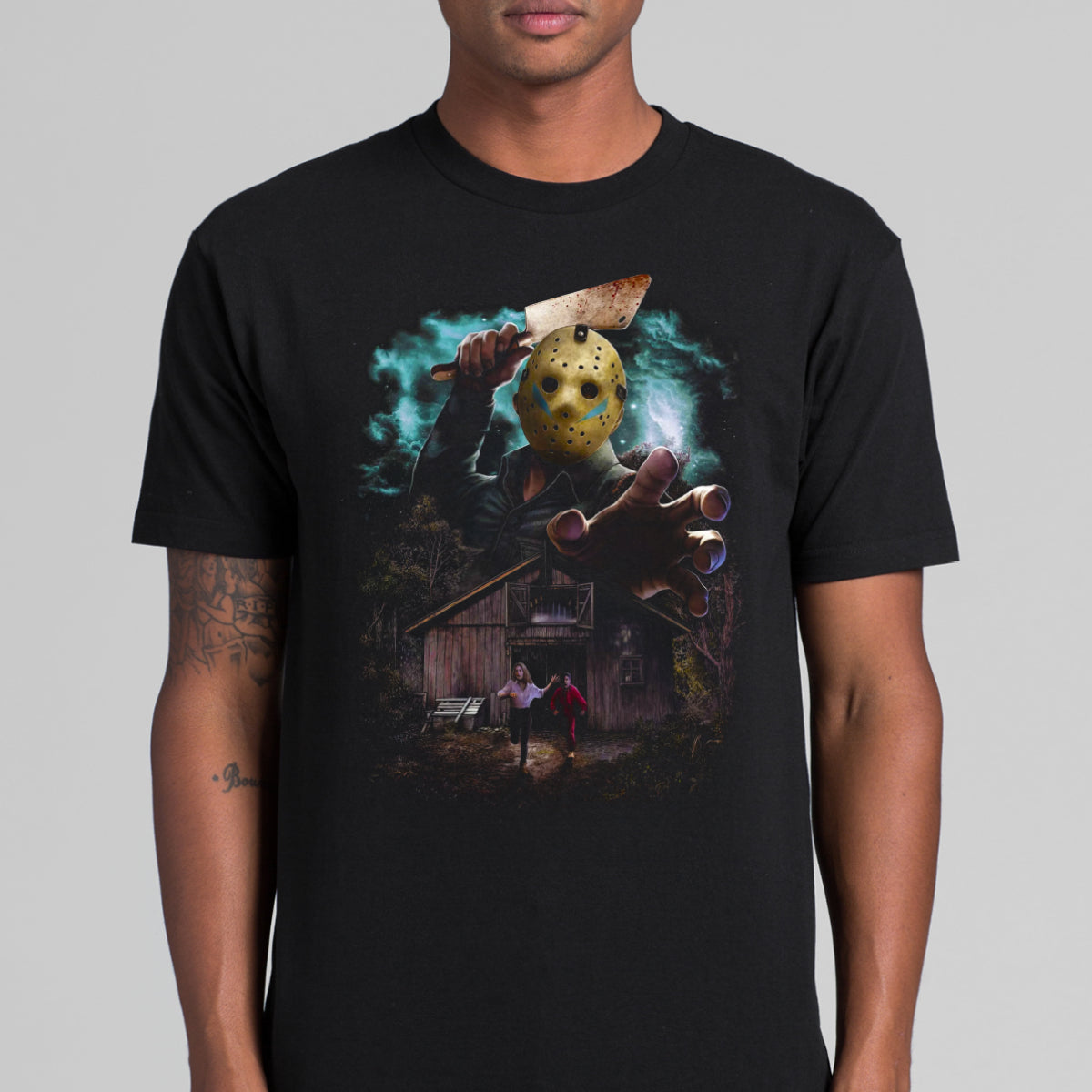 Friday The 13th Jason V2 Horror Movie T-Shirt Tee