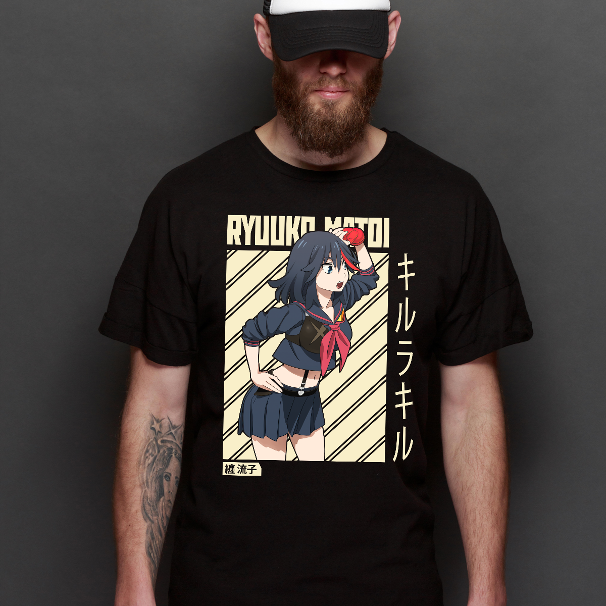 Kill la Kill Ryuko Matoi T-Shirt Japanese Anime Tee